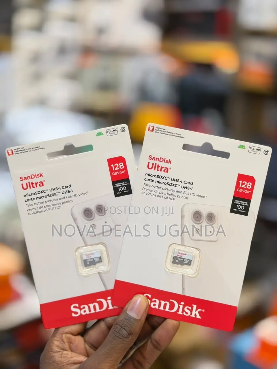 Sandisk Ultra 128GB Memory Card Class 10