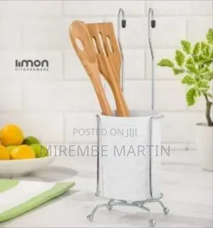 Stylish Hanging Utensil Caddy - Multicolor