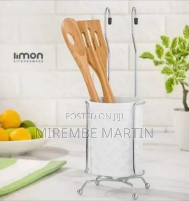 Stylish Hanging Utensil Caddy - Multicolor