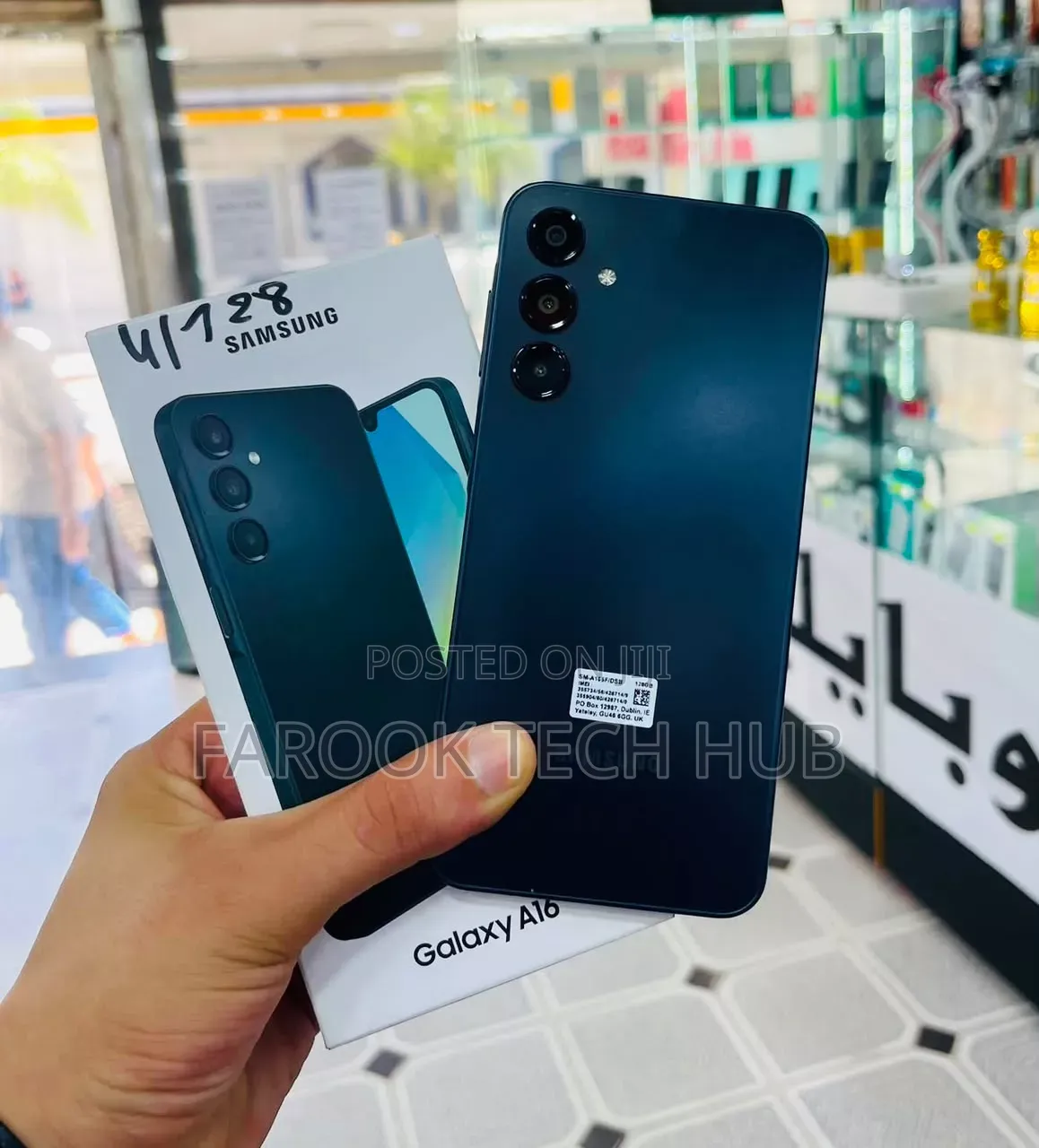 New Samsung Galaxy A16 5G 256 GB Black