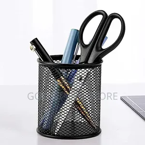 Black Round Pencil/Pens/Scissors Holder