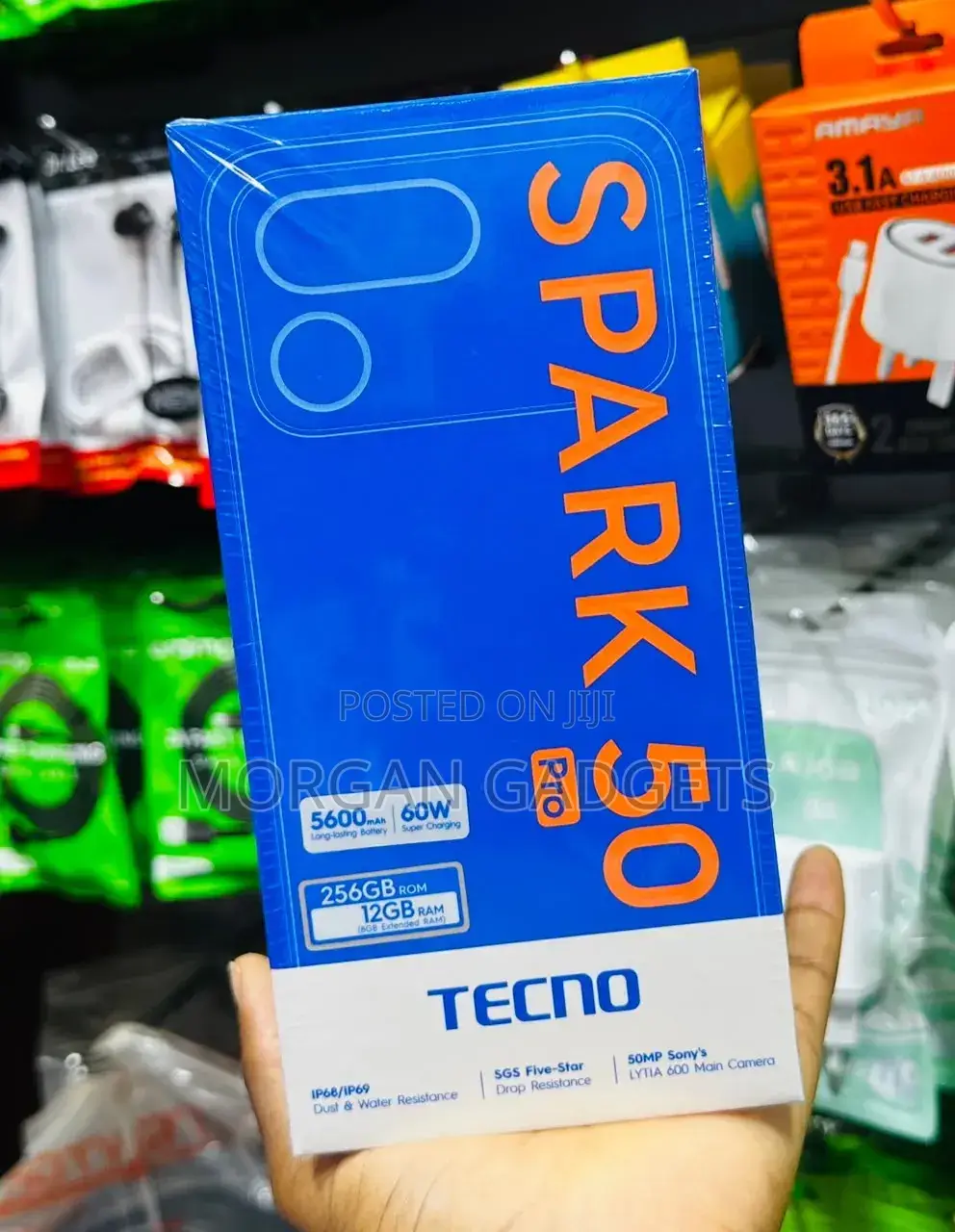 New Tecno Spark 50 Pro 256 GB Blue
