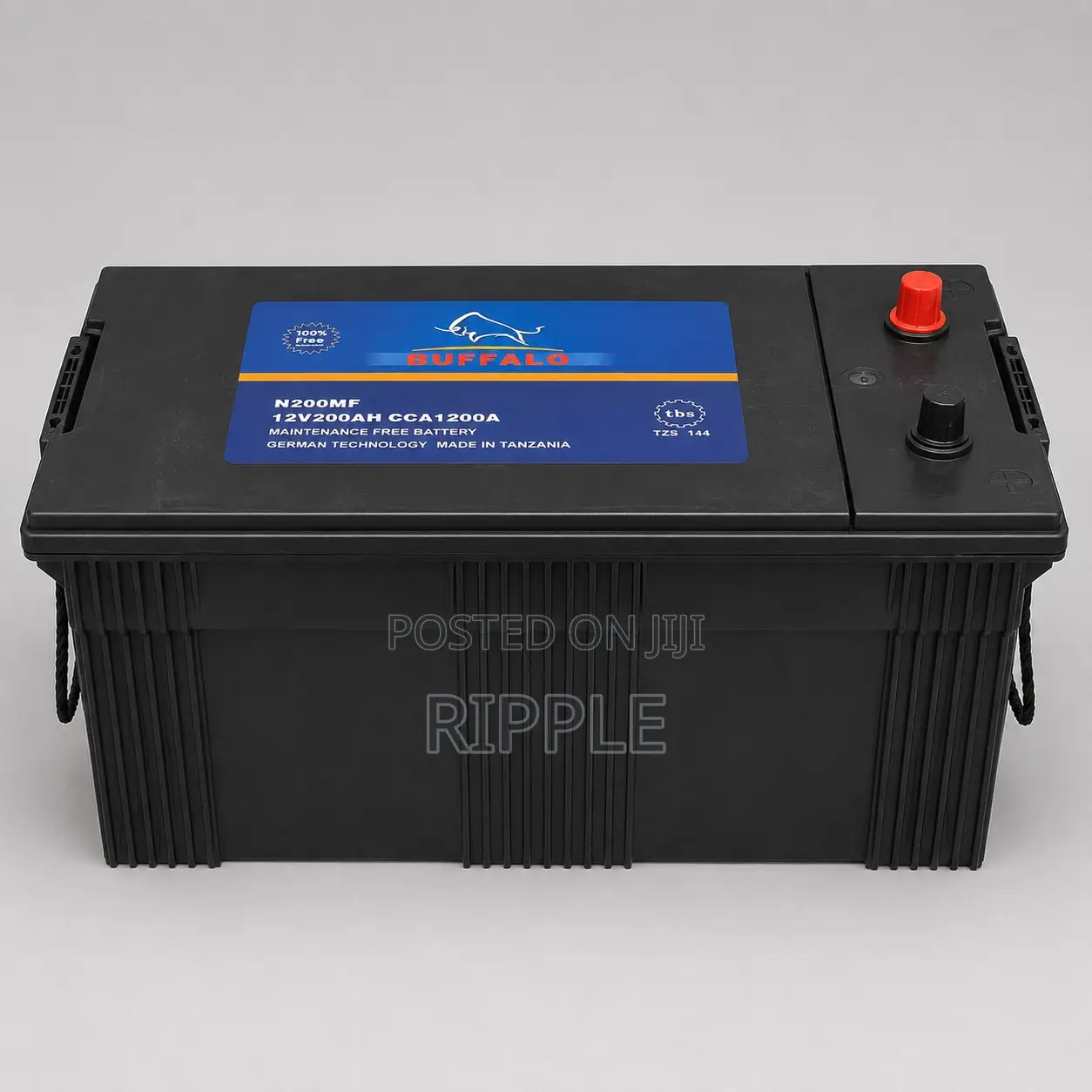 200Ah Buffalo N200MF 1200CCA Maintenance Free Heavy Duty Battery 12V