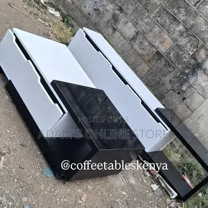 Black and White Center Table Full Set for Sale