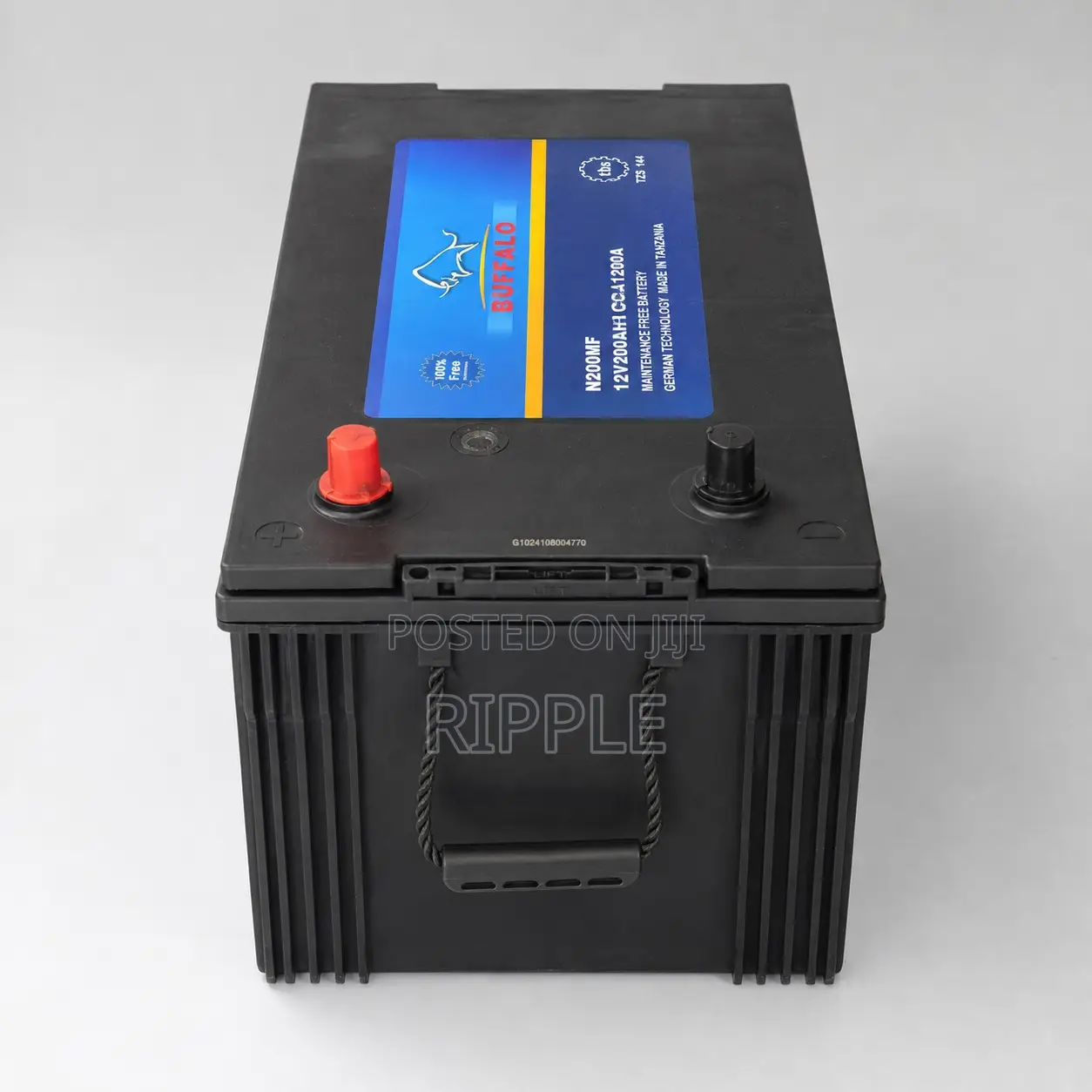 200Ah Buffalo N200MF 1200CCA Maintenance Free Heavy Duty Battery 12V