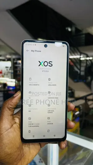 Infinix Smart 8 64 GB Rose Gold