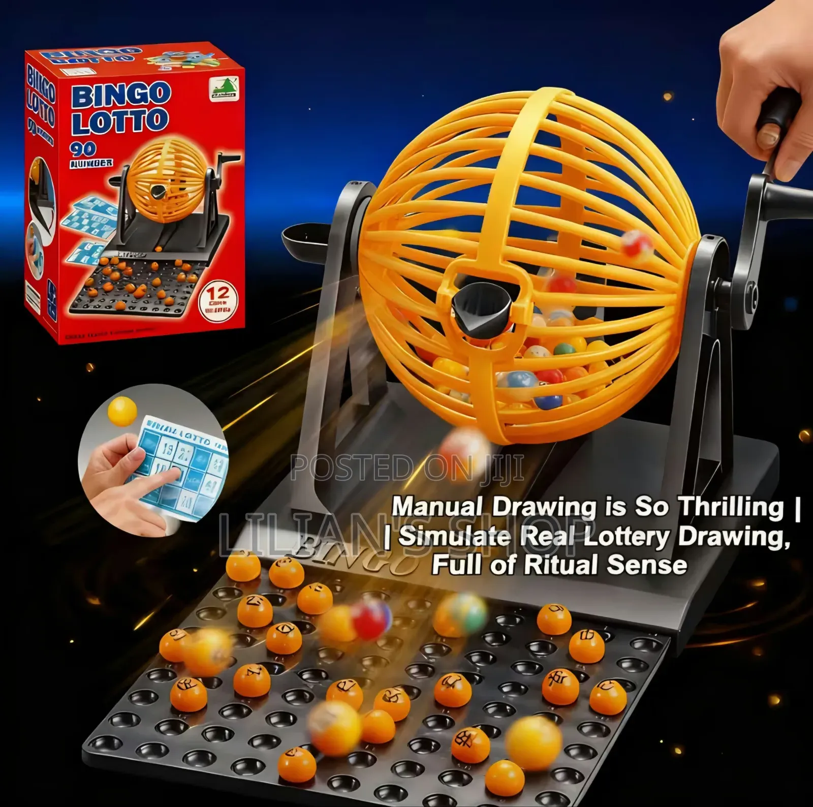 90-Ball Bingo Game