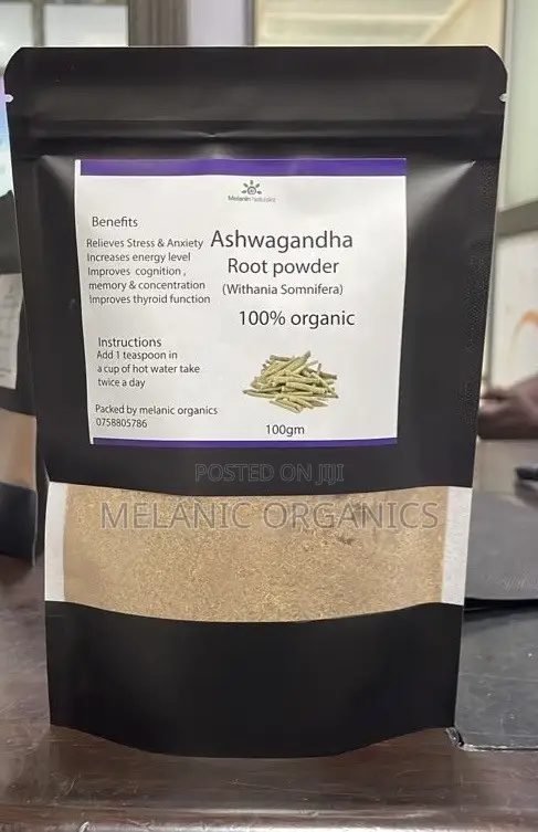 Melanic Ashwagandha Root Powder 100gm