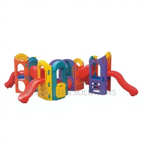 Indoor Adventure Playground Slides and Tunnels for Kids 