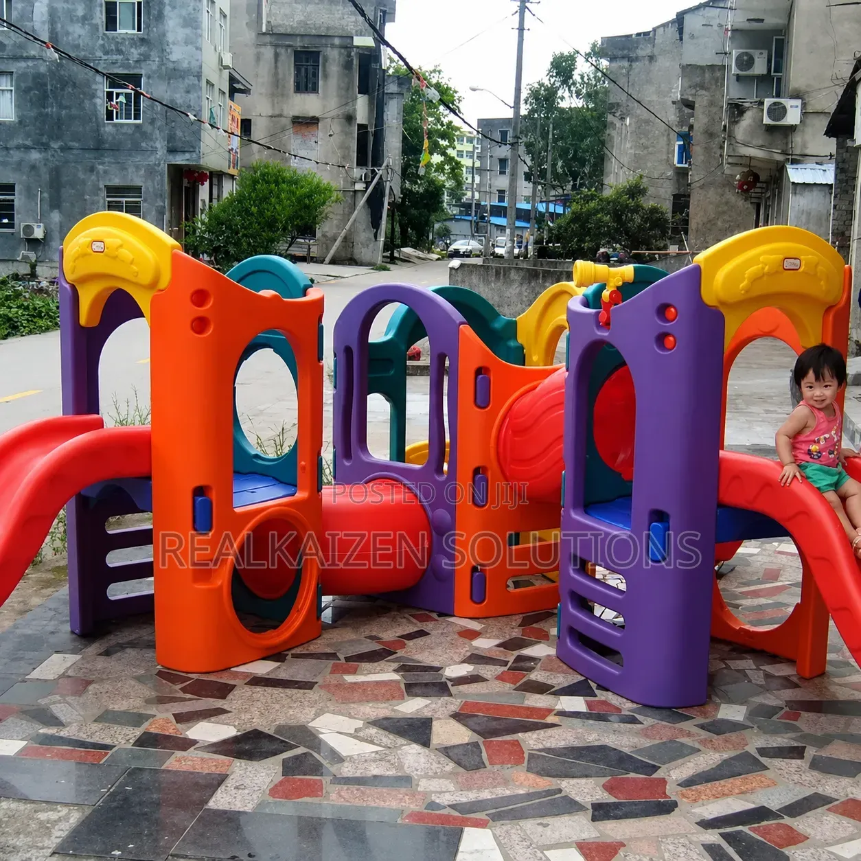 Indoor Adventure Playground Slides and Tunnels for Kids 