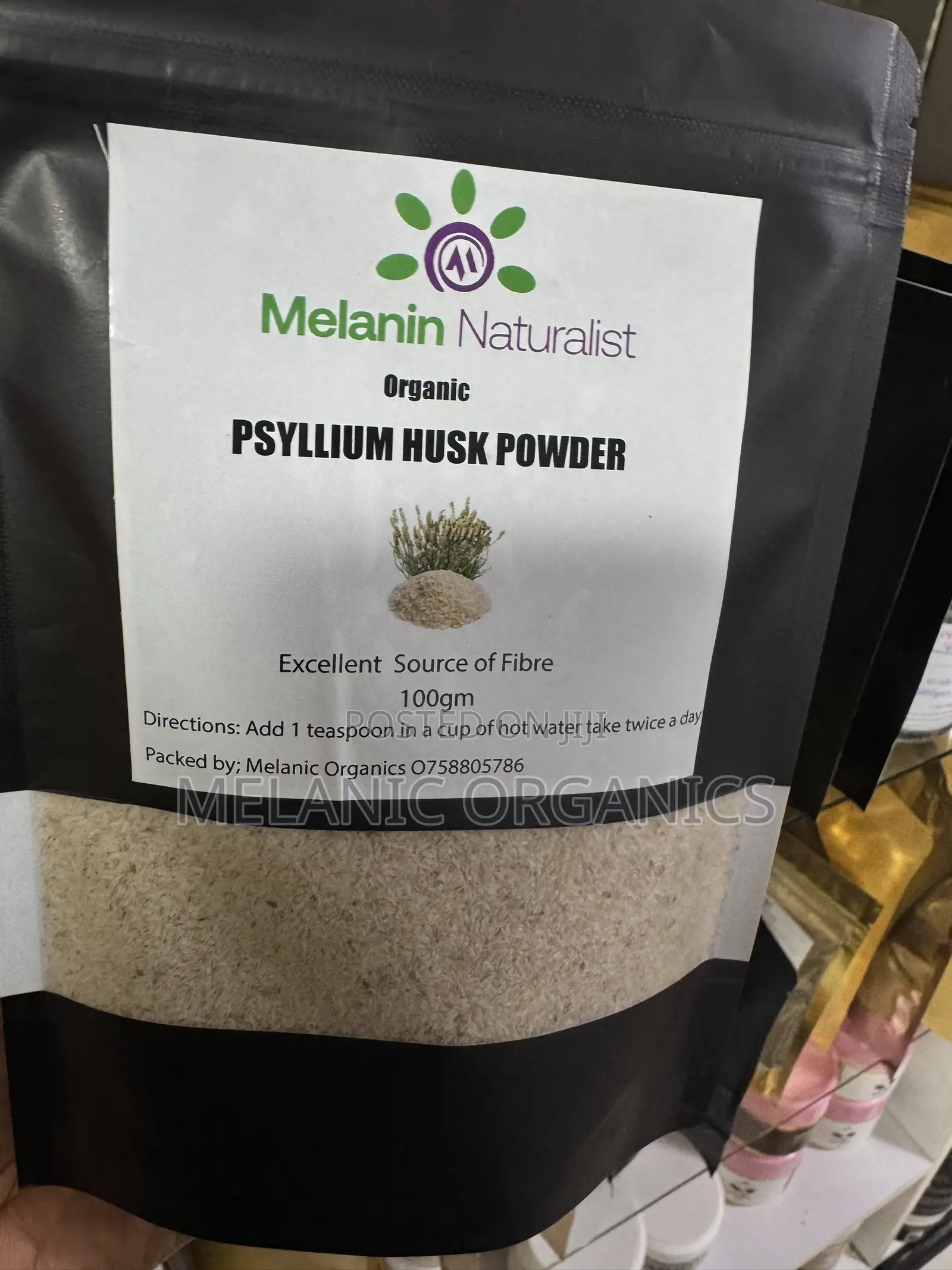 Whole Psyllium Husk 100gm