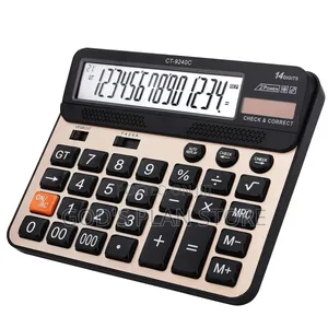 Scientific Calculator 14 Digits LCD Display