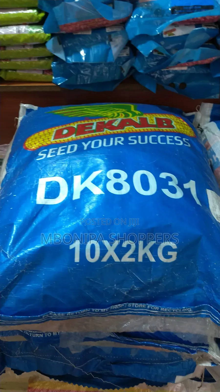 Dekalb Maize Seeds (White) | High-Yielding | Drought Tolerant
20kg