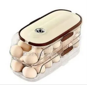 2-Layer Stackable Egg Storage Container