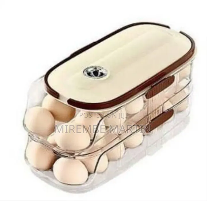 2-Layer Stackable Egg Storage Container