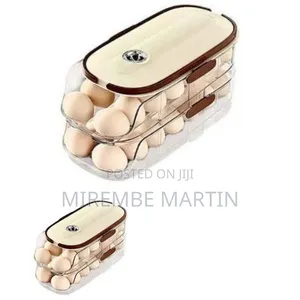 2-Layer Stackable Egg Storage Container