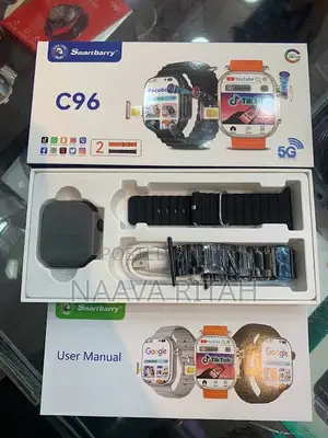 Smart Watch C96 With 5g Sim Card 6gb Ram 64gb Storage 2.2" Amoled