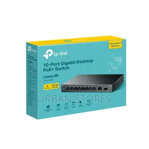 TP-Link LS1210GP 10-Port 10/100Mbps Gigabit