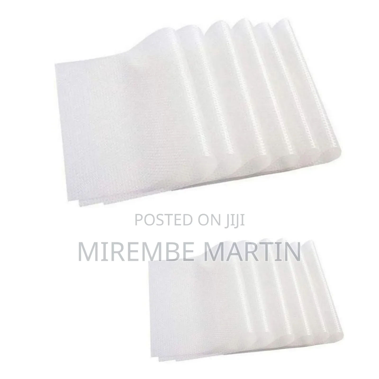 12-Piece Set of Multi-Purpose Refrigerator Mats / Shelf Liners
