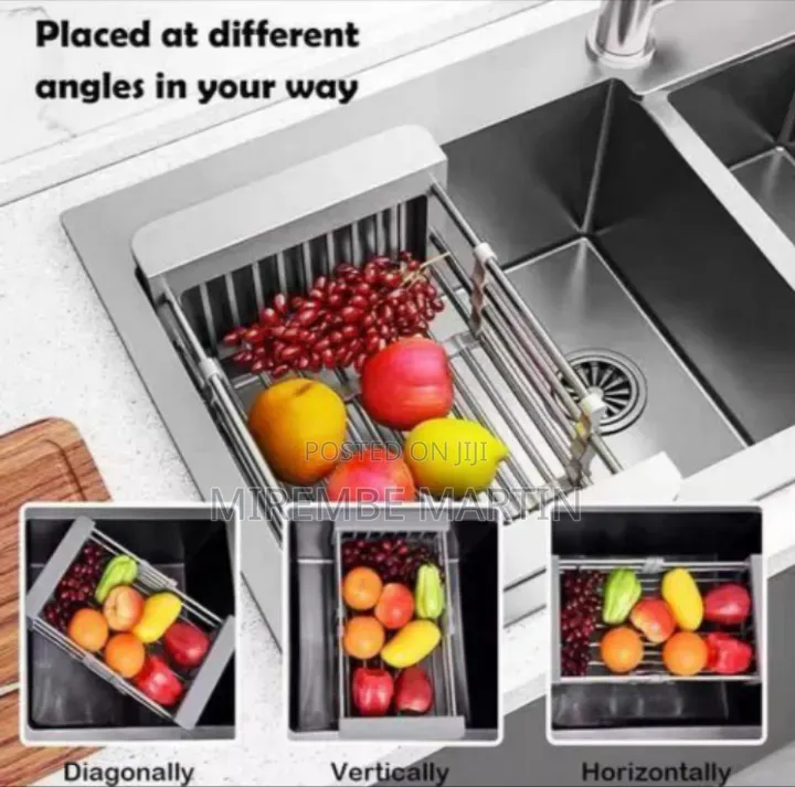 Expandable Over-the-Sink Drying Rack