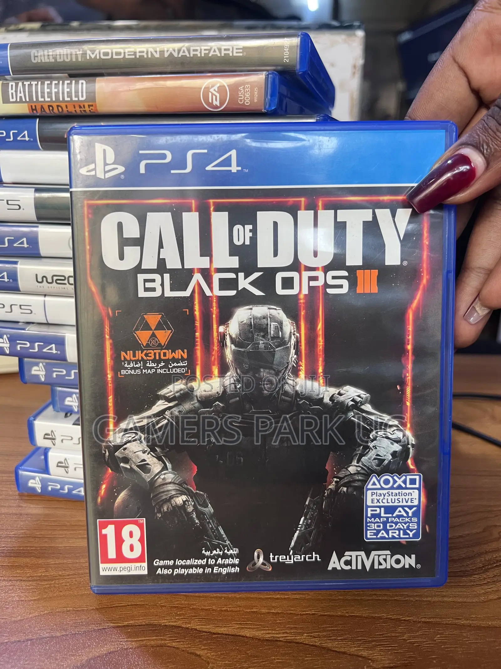 Ps4 CD Games Call of Duty Black Ops 3
