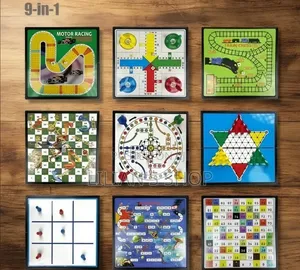9 in 1 Multifunctional Magnetic Board Game