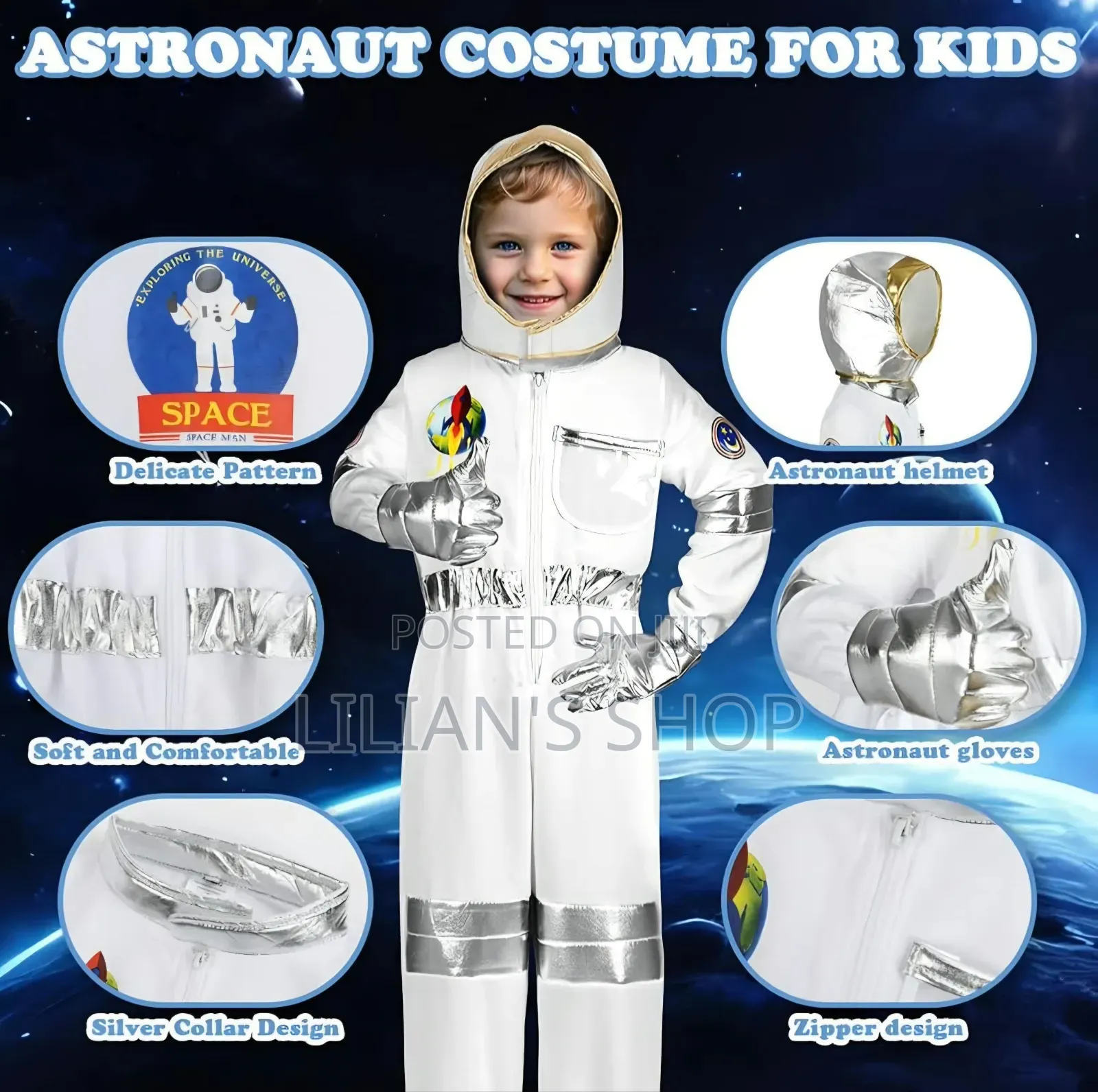 Children's Astronaut Jumpsuit