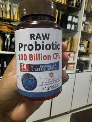 Raw Priobiotics 100 Billion CFU 34 Strains With Prebiotics & Digestive