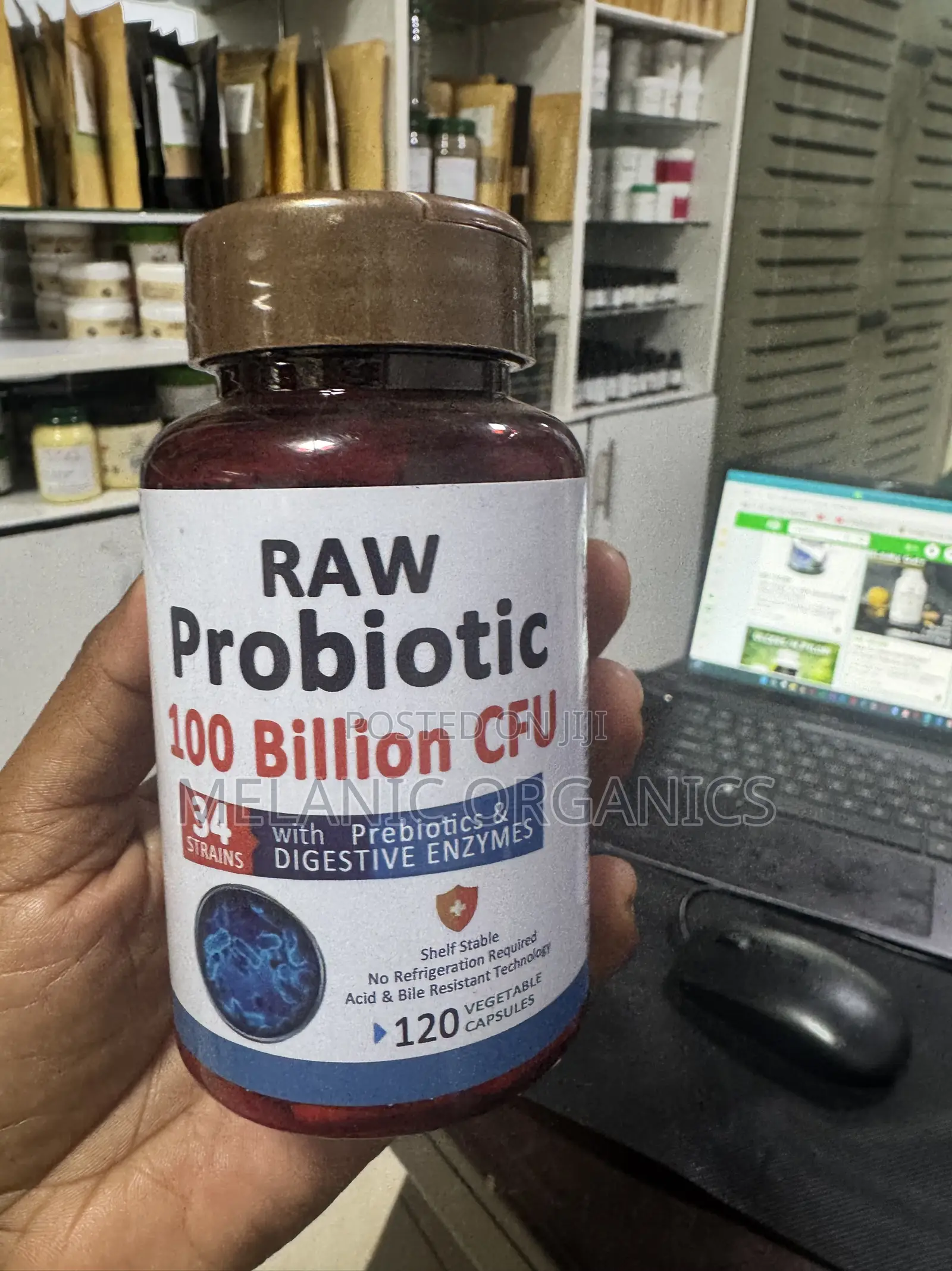 Raw Priobiotics 100 Billion CFU 34 Strains With Prebiotics & Digestive
