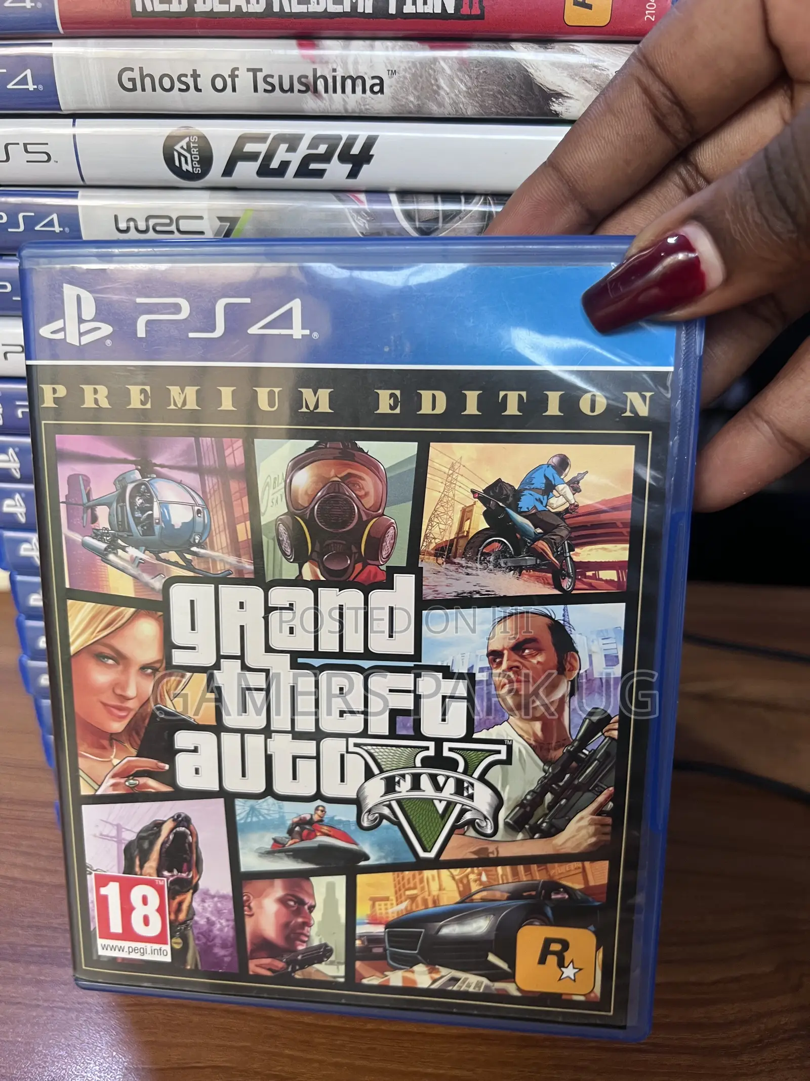Grand Theft Auto 5(GTAv) Cd Game for Ps4