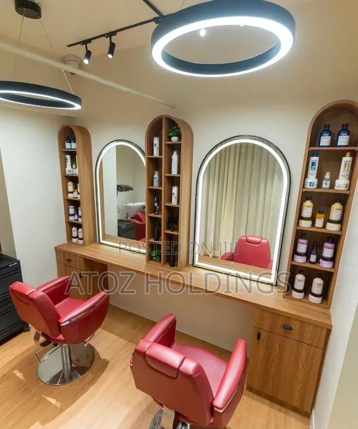 Salon Designers/Full Interior Salon Set Up & Furnishing Services
