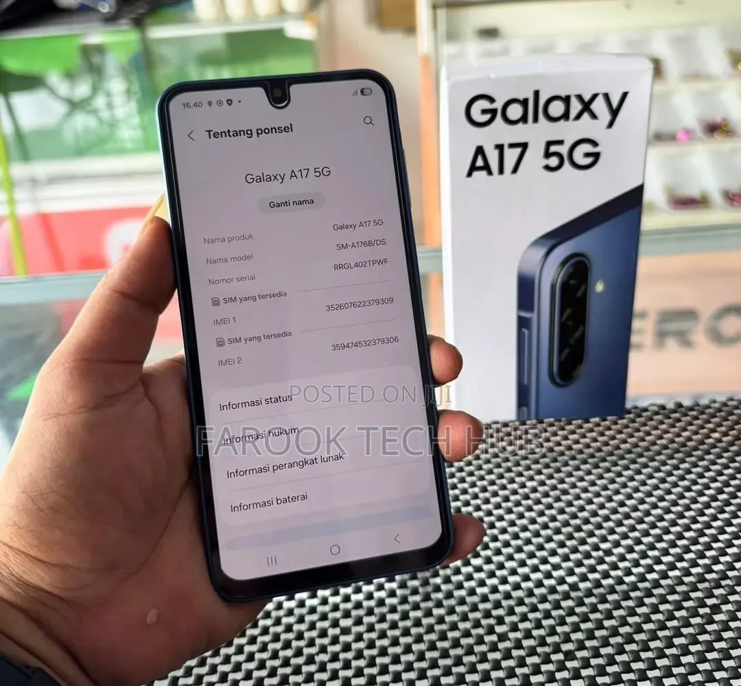 New Samsung Galaxy A17 5G 256 GB Blue