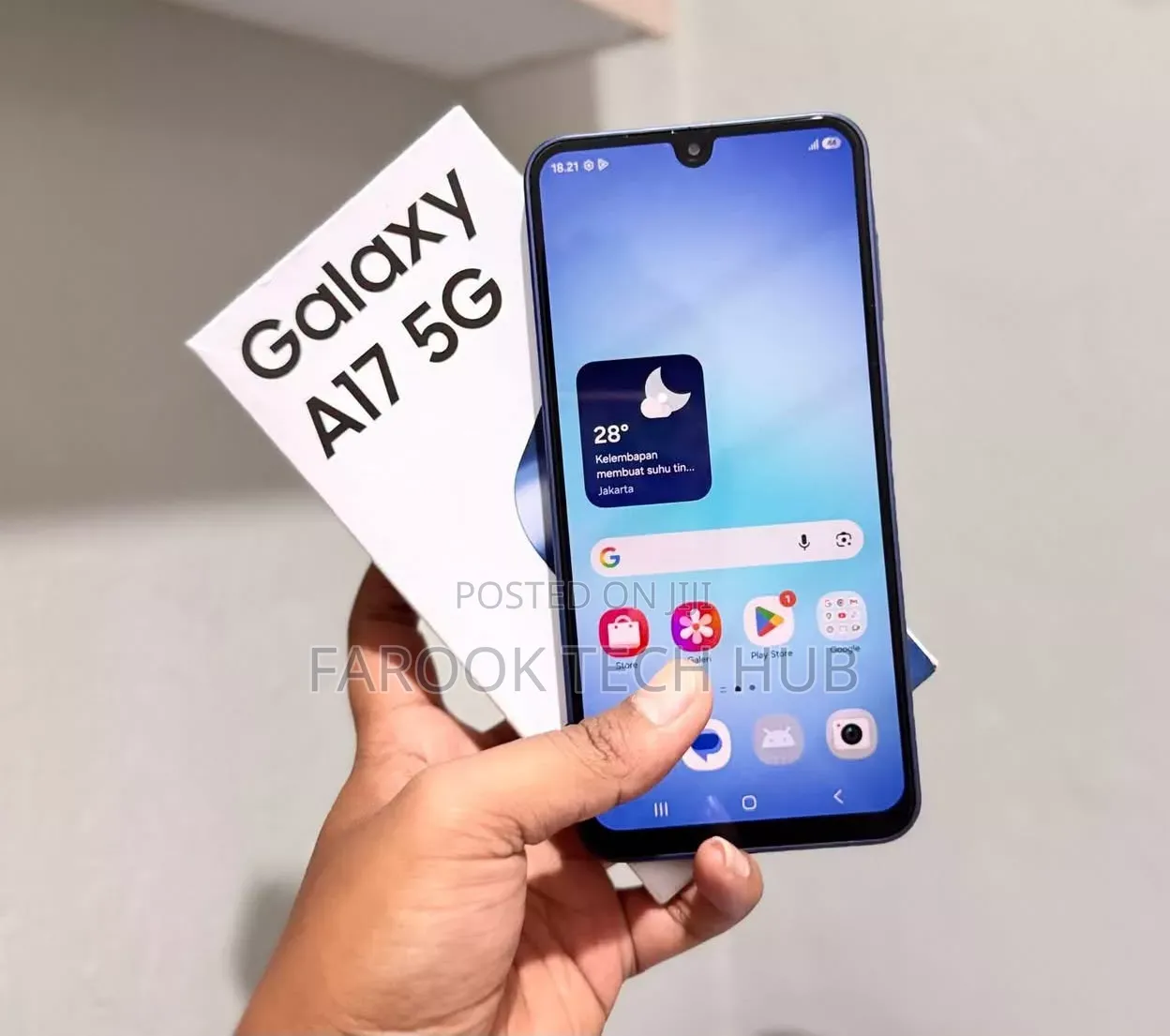 New Samsung Galaxy A17 5G 256 GB Gray