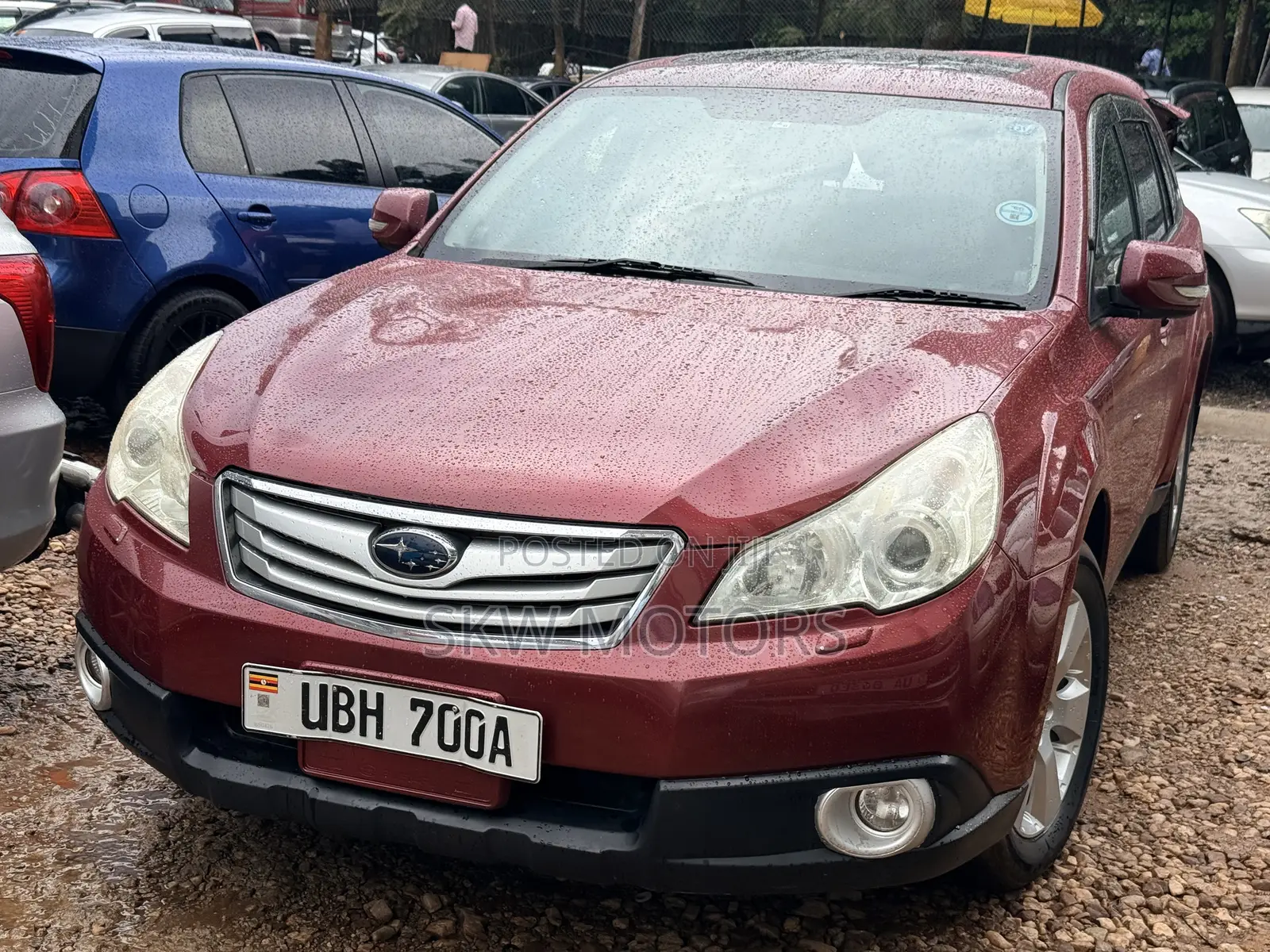 Subaru Outback 2011 Red
