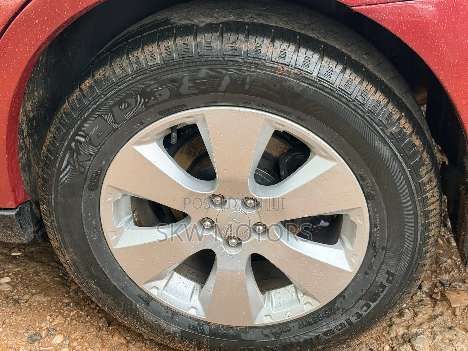 Subaru Outback 2011 Red