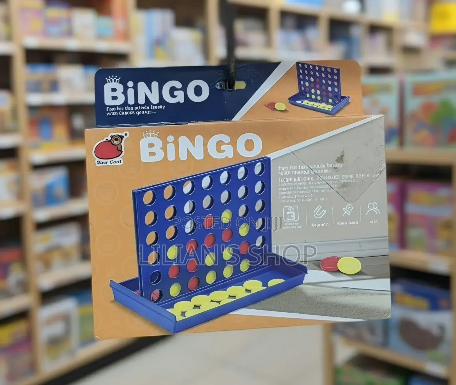 Bingo 4 in a Line Game