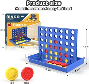 Bingo 4 in a Line Game