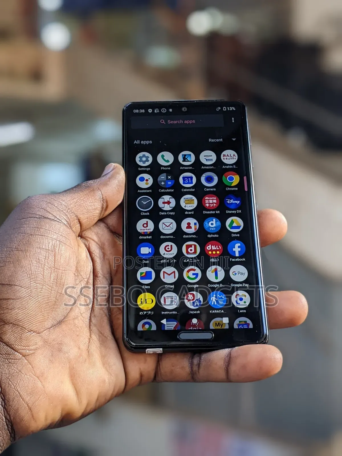 Sharp Aquos sense5G 64 GB Black