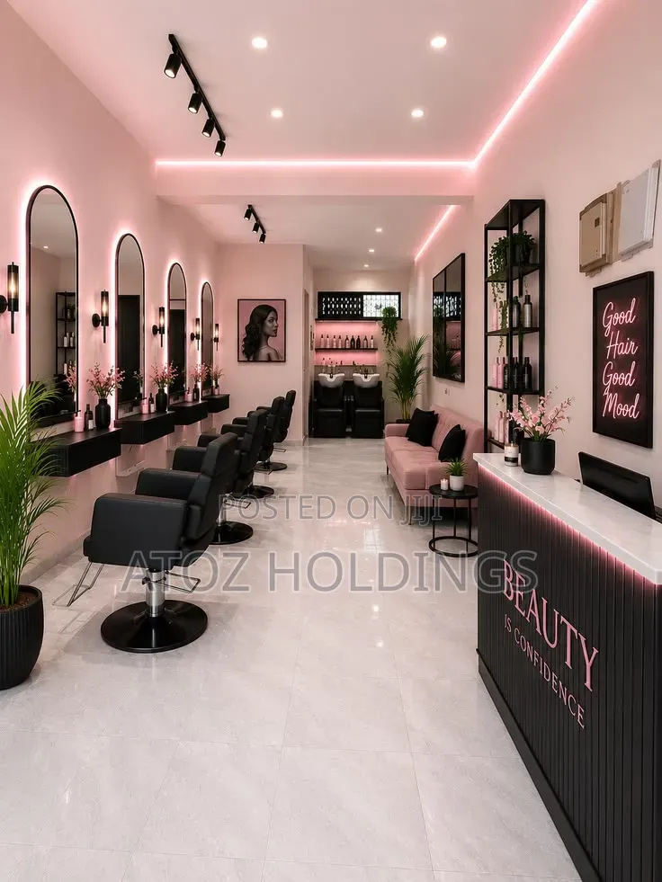 Salon/All Salon Setup & Interior Designing in Uganda Call A2z Holdings