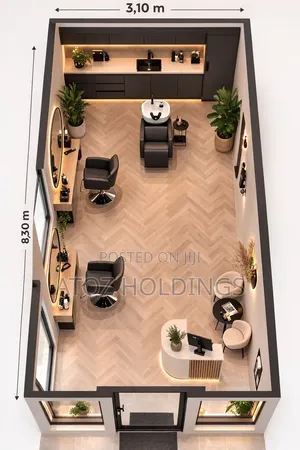 Salon/All Salon Setup & Interior Designing in Uganda Call A2z Holdings