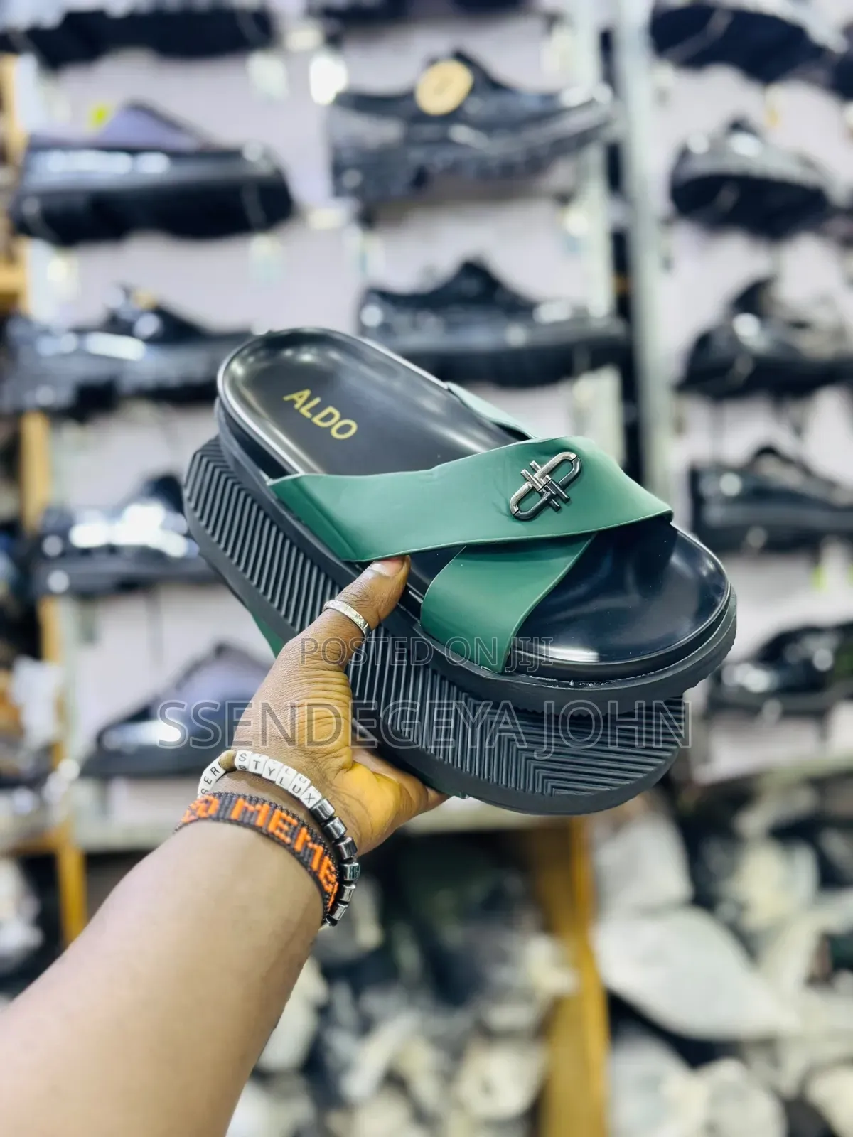 Aldo Platform Slide Sandals