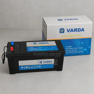 120Ah Varda N120 Maintenance Free Car Battery 12V