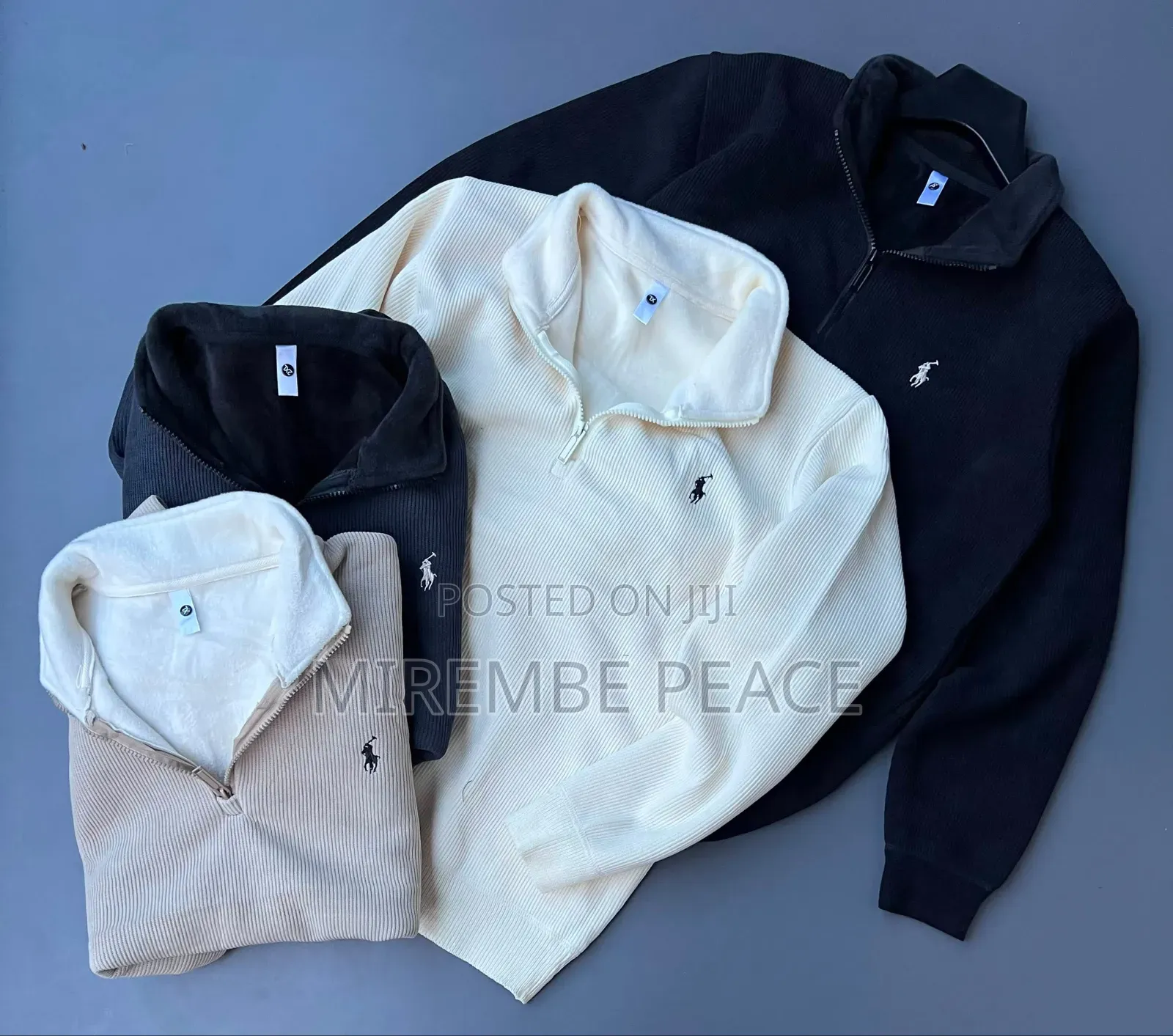 Polo Quarter Zip Sweatshirts