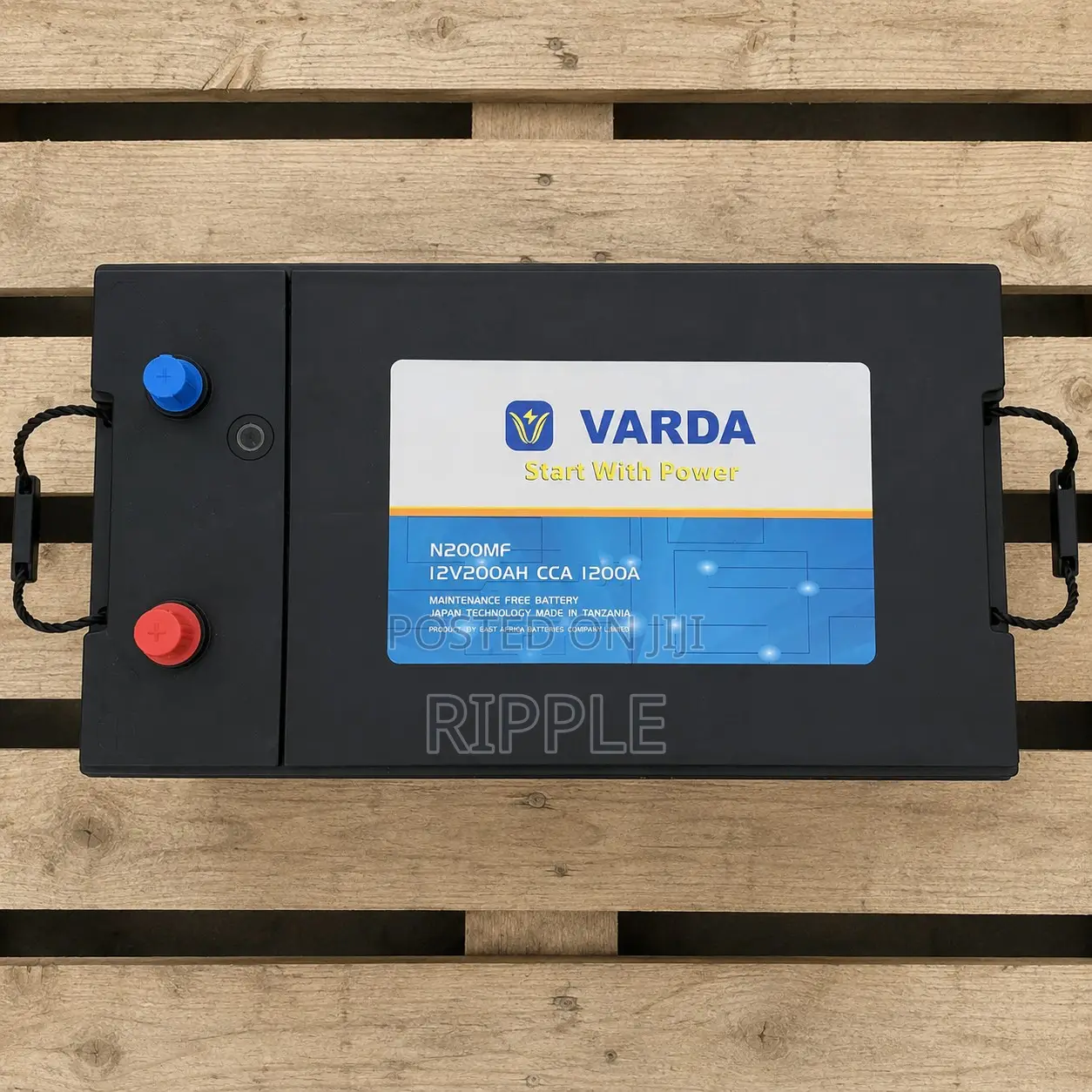 200Ah Varda N200 1200CCA Maintenance Free Heavy Duty Car Battery 12V