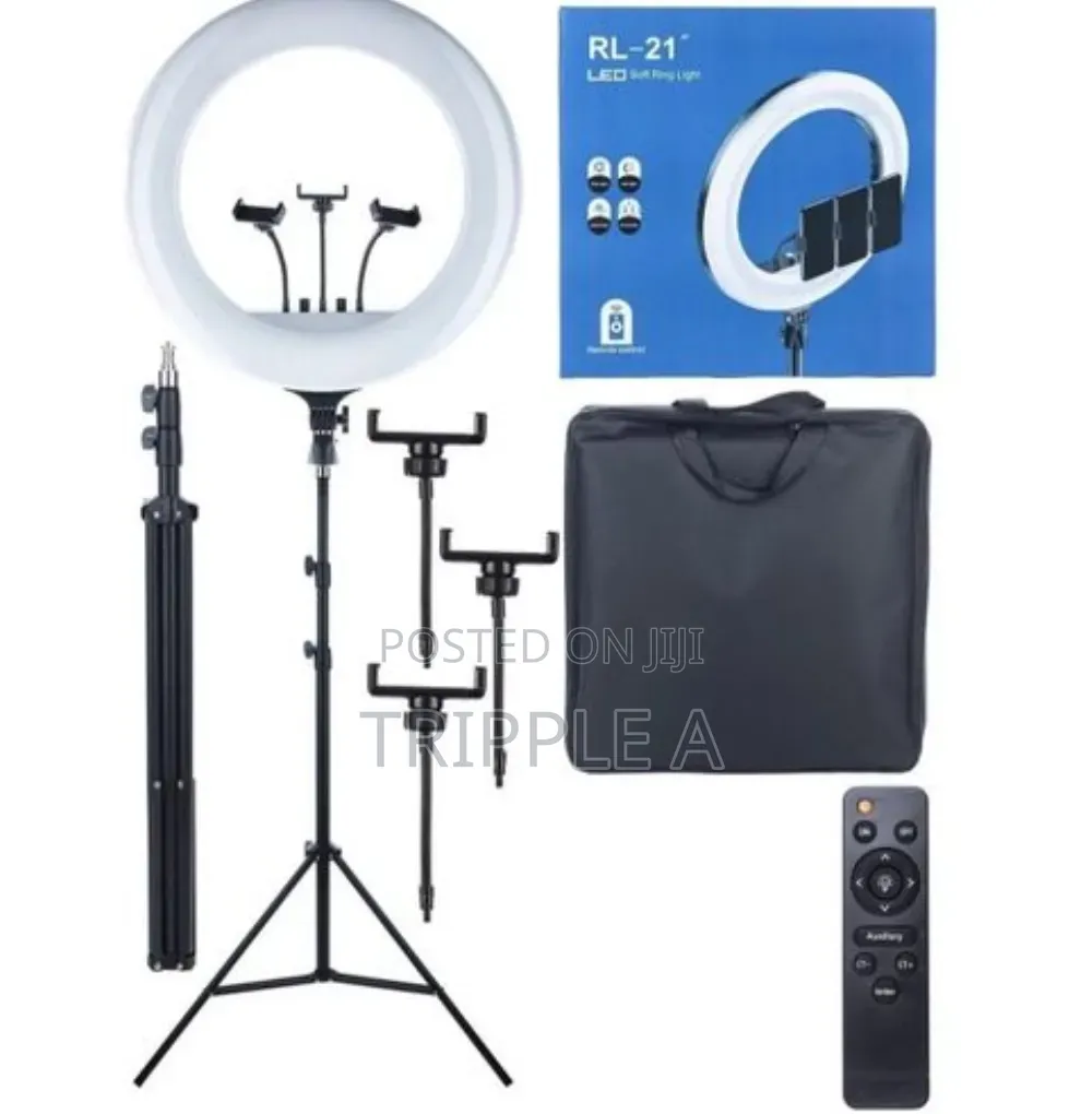 Durable 21inches Ring Light With Stand