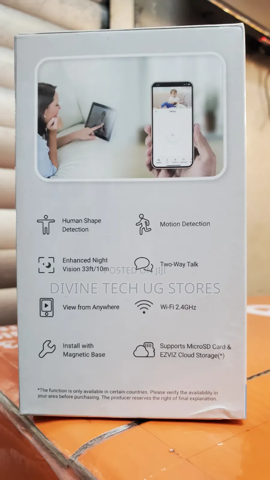 Ezviz Nano Spy Hd Indoor Wi-Fi Security Camera - 1080 Pixels