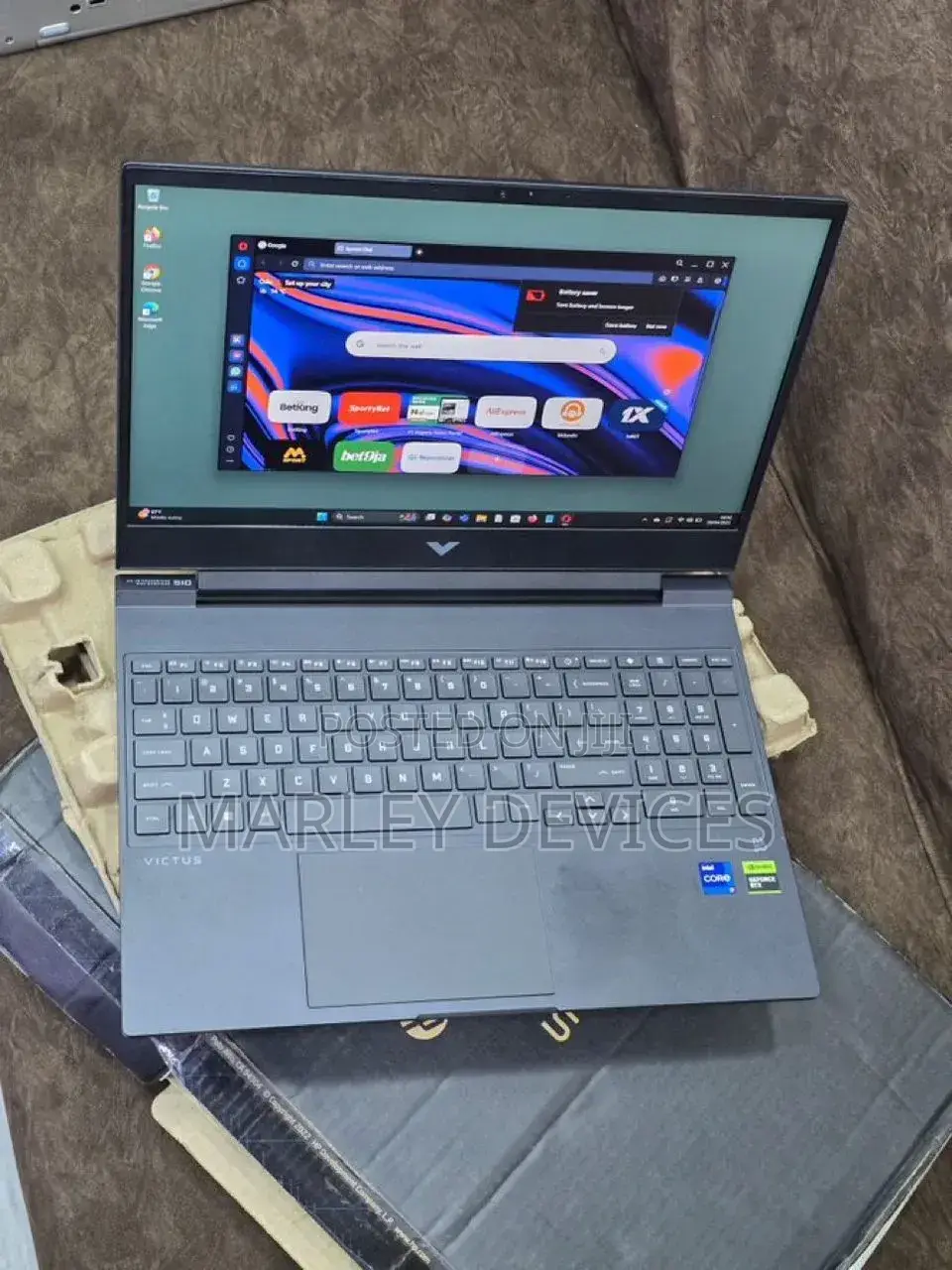New Laptop HP Victus 15 16GB Intel Core i5 SSD 512GB
