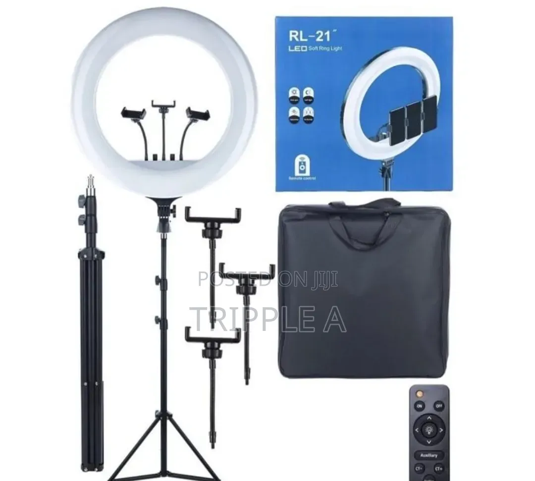 Durable 21inches Ring Light With Stand