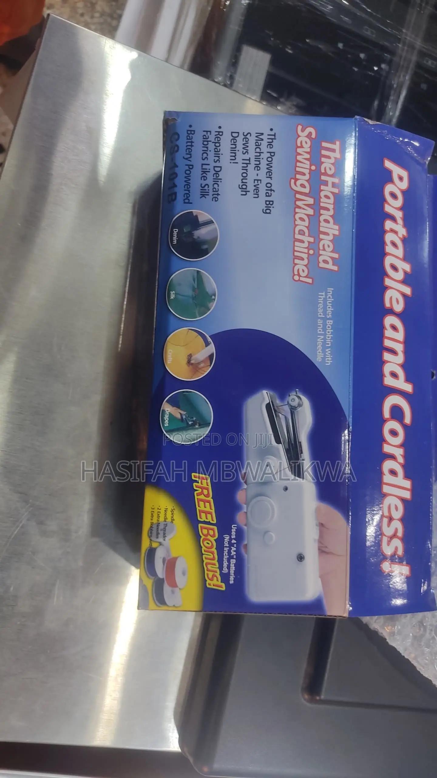 Portable & Cordless Sewing Machine