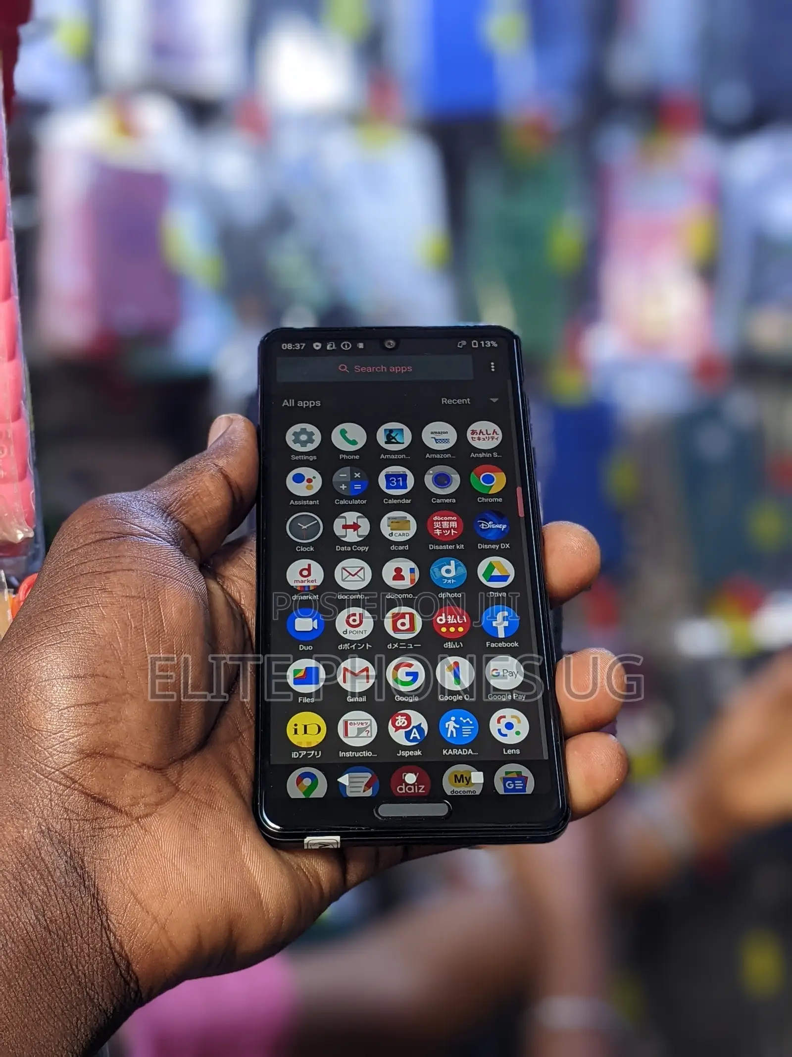 Sharp Aquos sense5G 64 GB Black